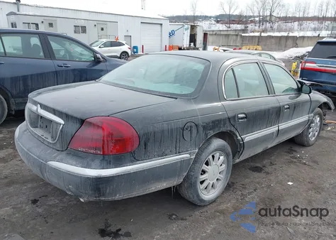 2002 Lincoln Continental z USA, uszkodzony, nr VIN 1LNHM97V22Y677113